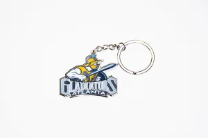 Atlanta Gladiators Metal Primary Logo Keychain