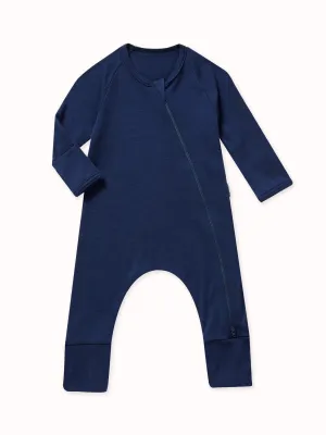 Baby Merino Zip Sleepsuit