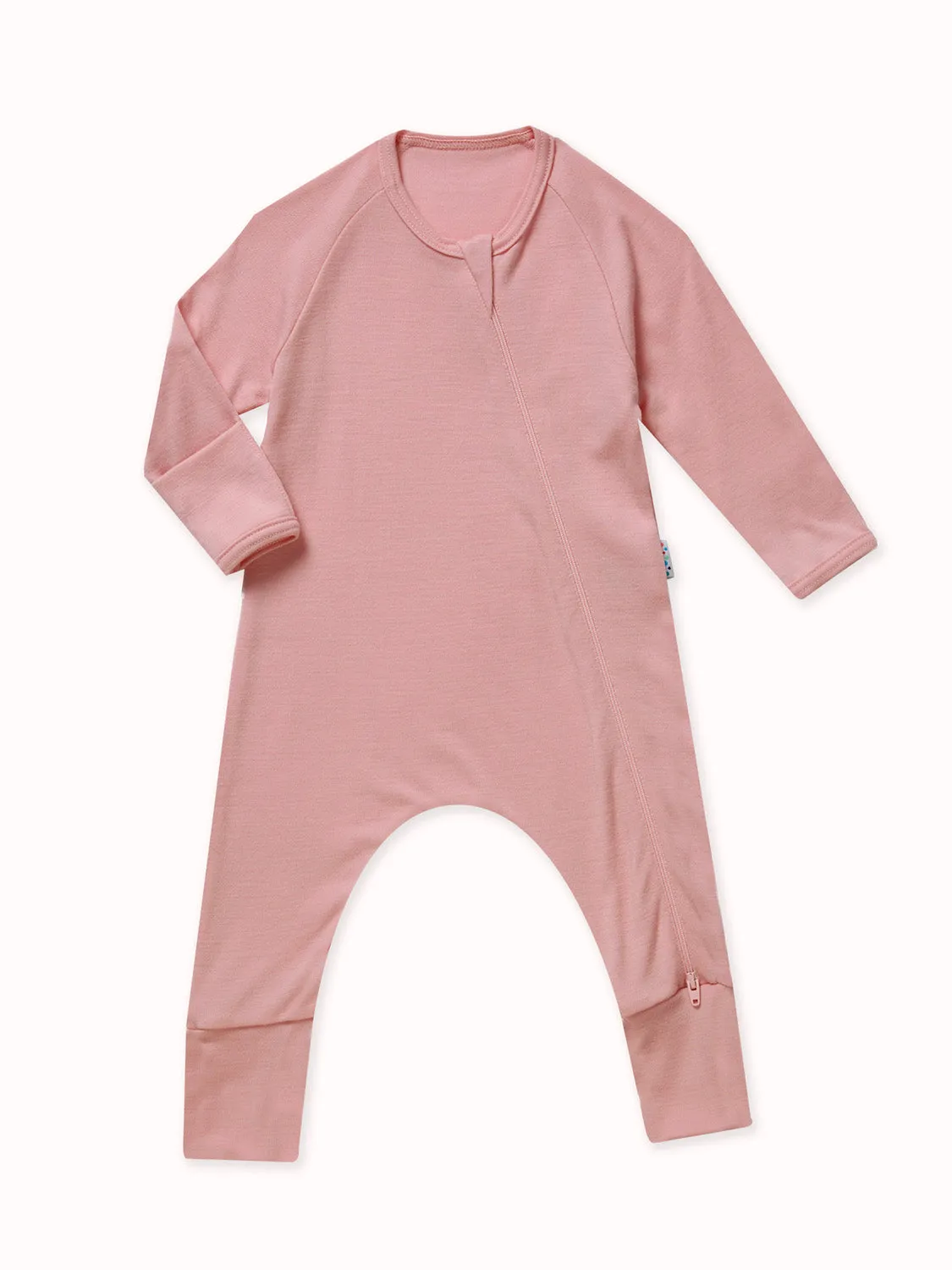 Baby Merino Zip Sleepsuit