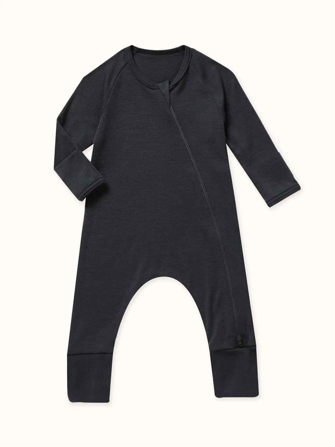 Baby Merino Zip Sleepsuit