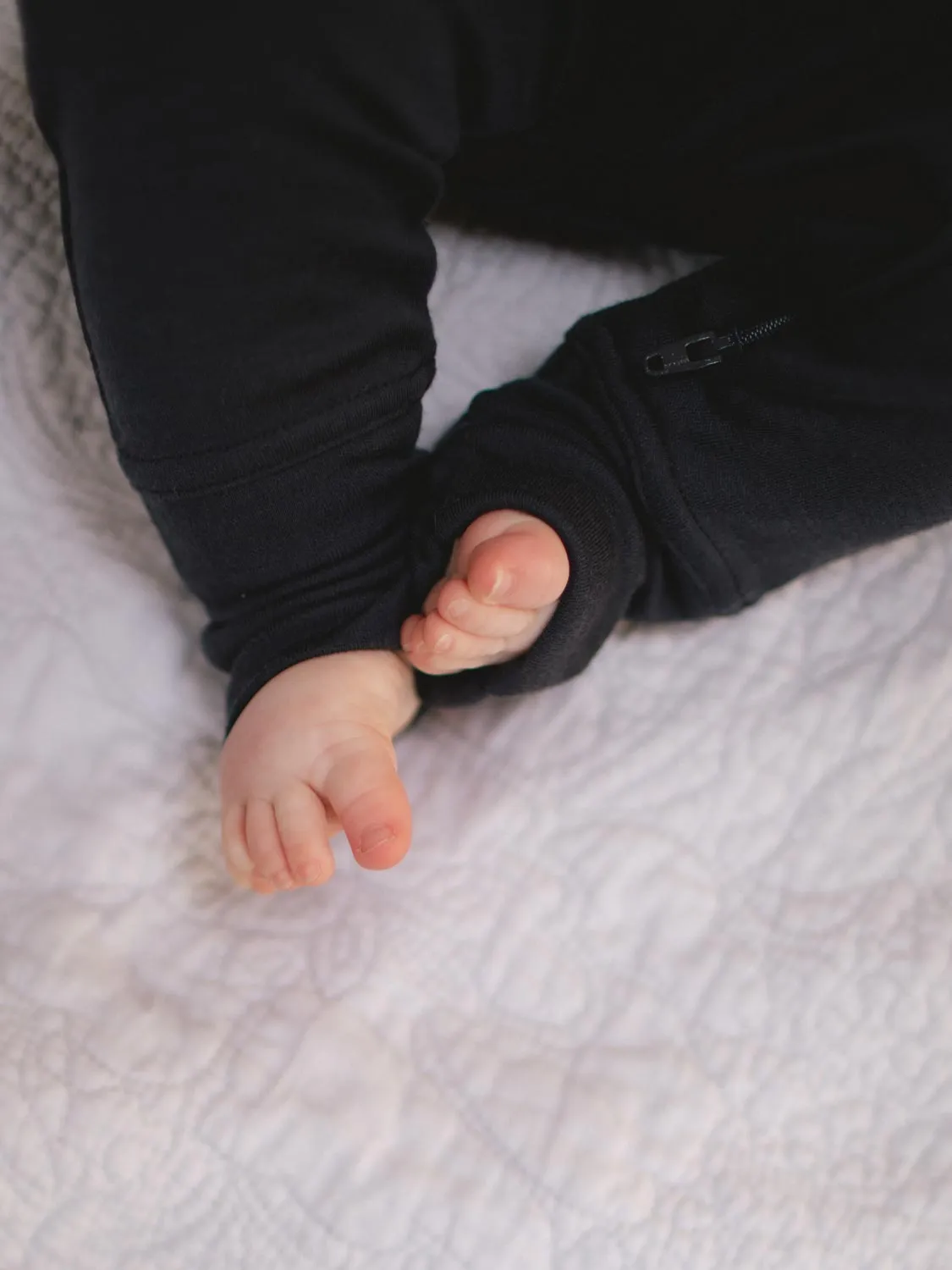 Baby Merino Zip Sleepsuit