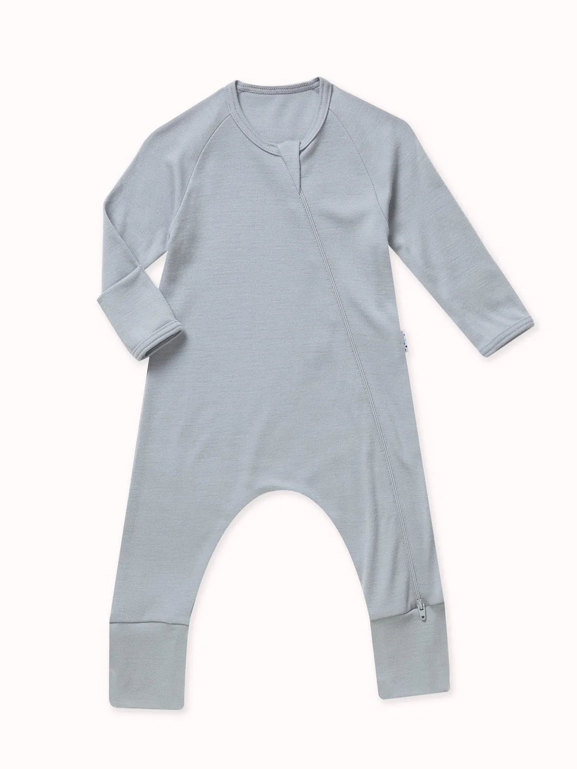 Baby Merino Zip Sleepsuit