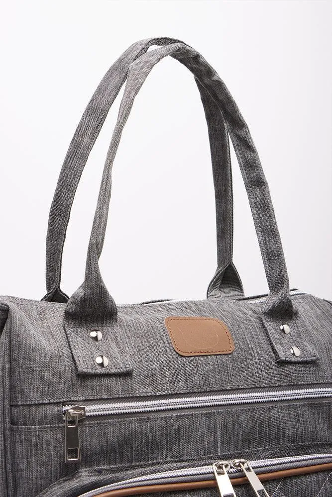 Backpack Upper Handle Grey