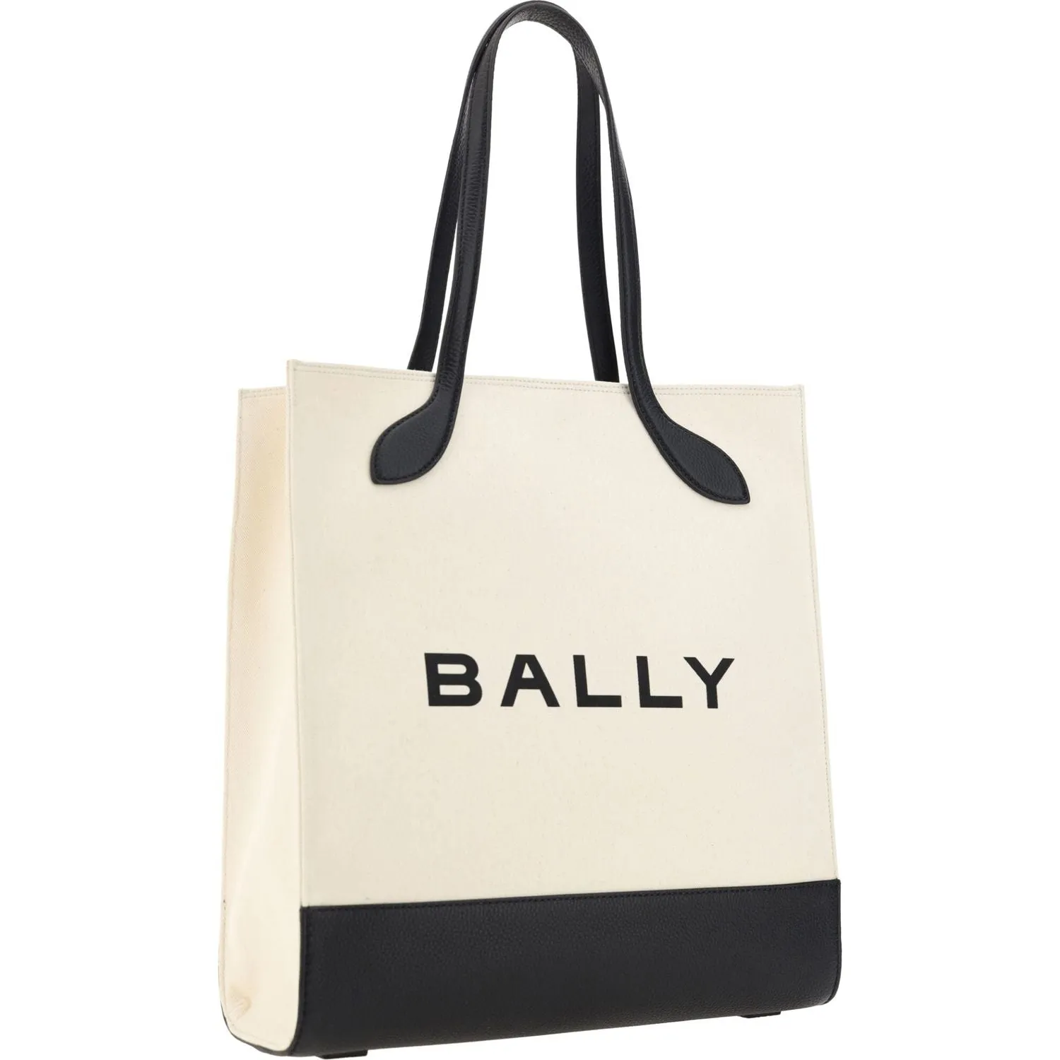 Bally Chic Monochrome Leather Tote Bag