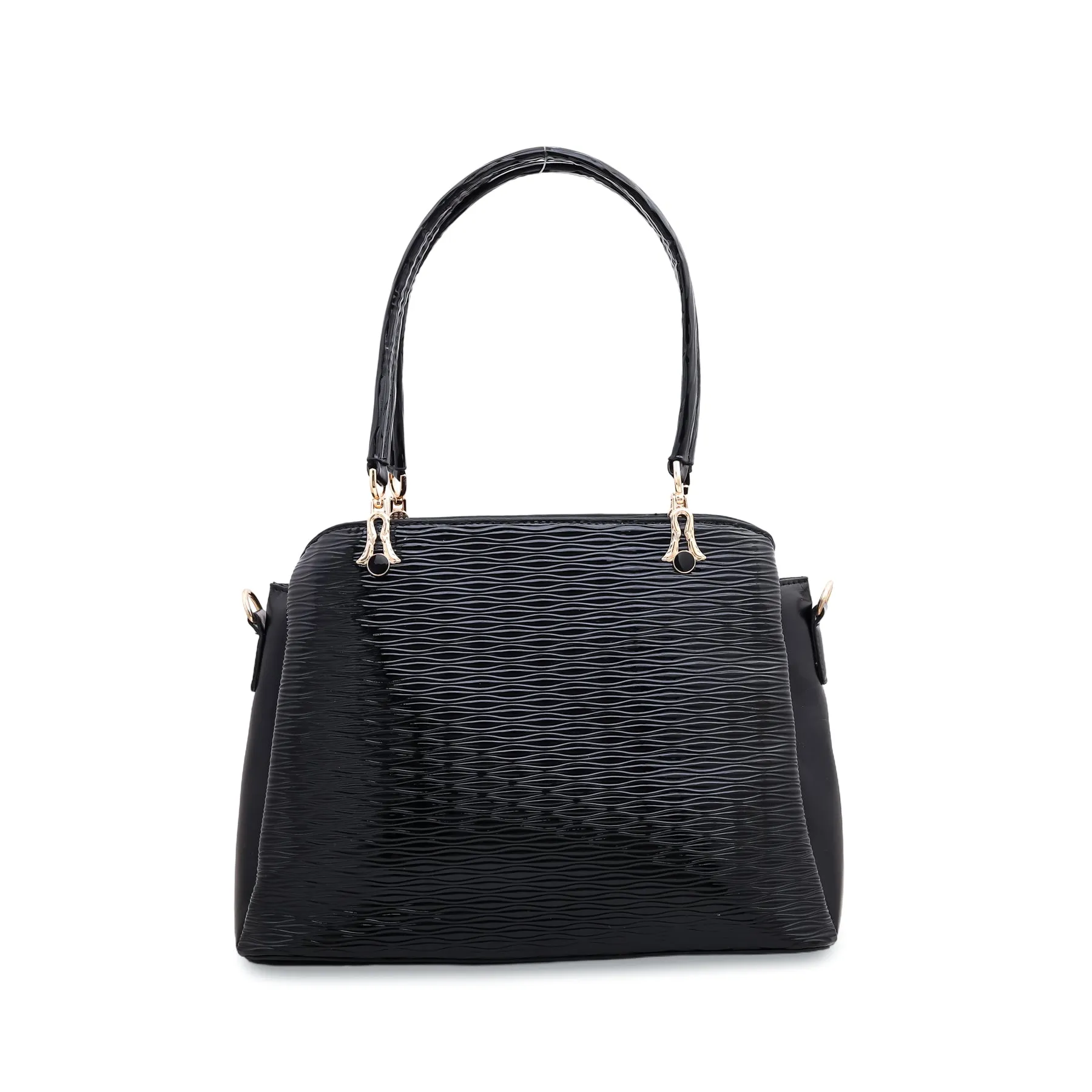 Black Formal Hand Bag P54389