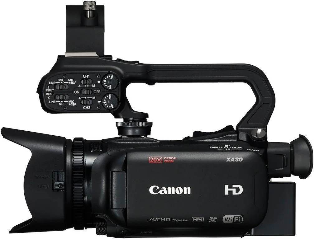 Canon XA30 HD Professional Video Camcorder   Essential Accessory Bundle Kit