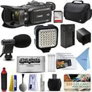 Canon XA30 HD Professional Video Camcorder   Essential Accessory Bundle Kit