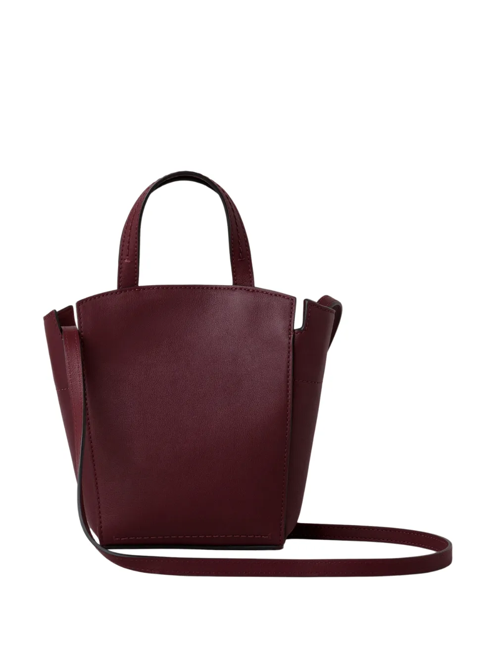 Clovelly Mini Tote Black Cherry Refined Flat Calf