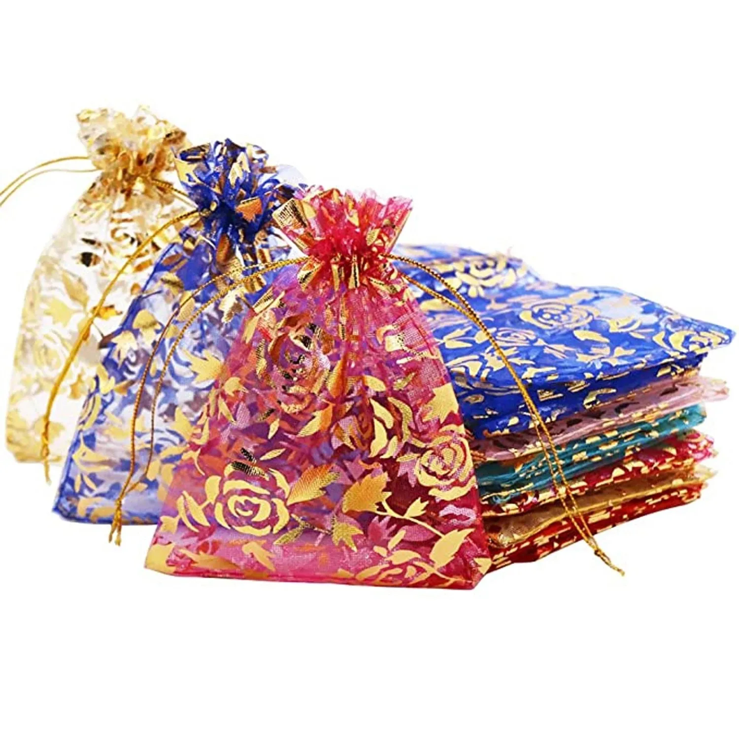 Colorful Transparent Organza Bags