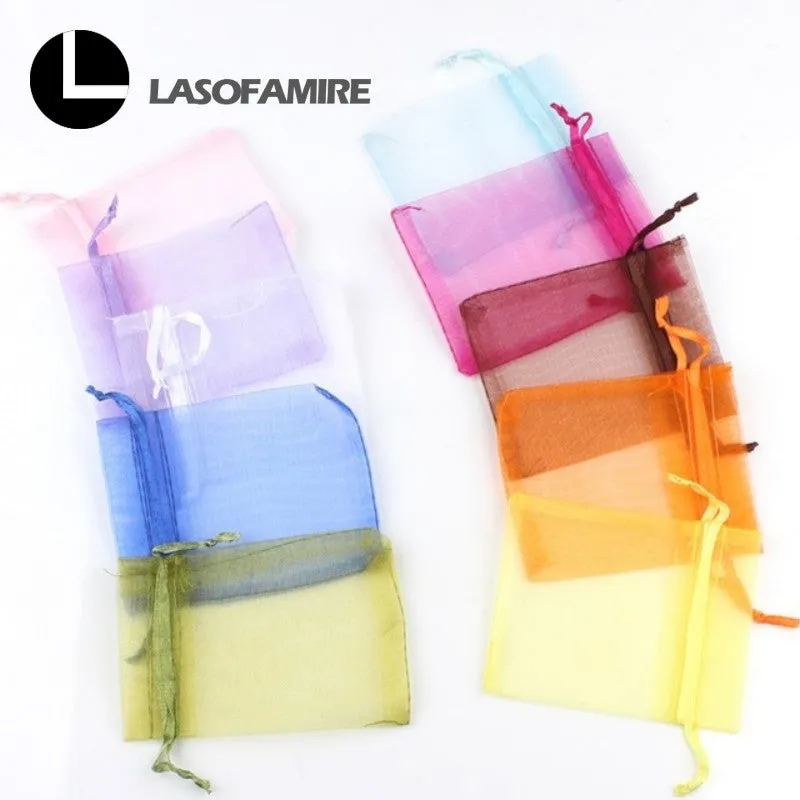 Colorful Transparent Organza Bags