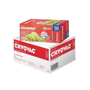 Cryovac Brand Resealable Storage Bags(Gallon)