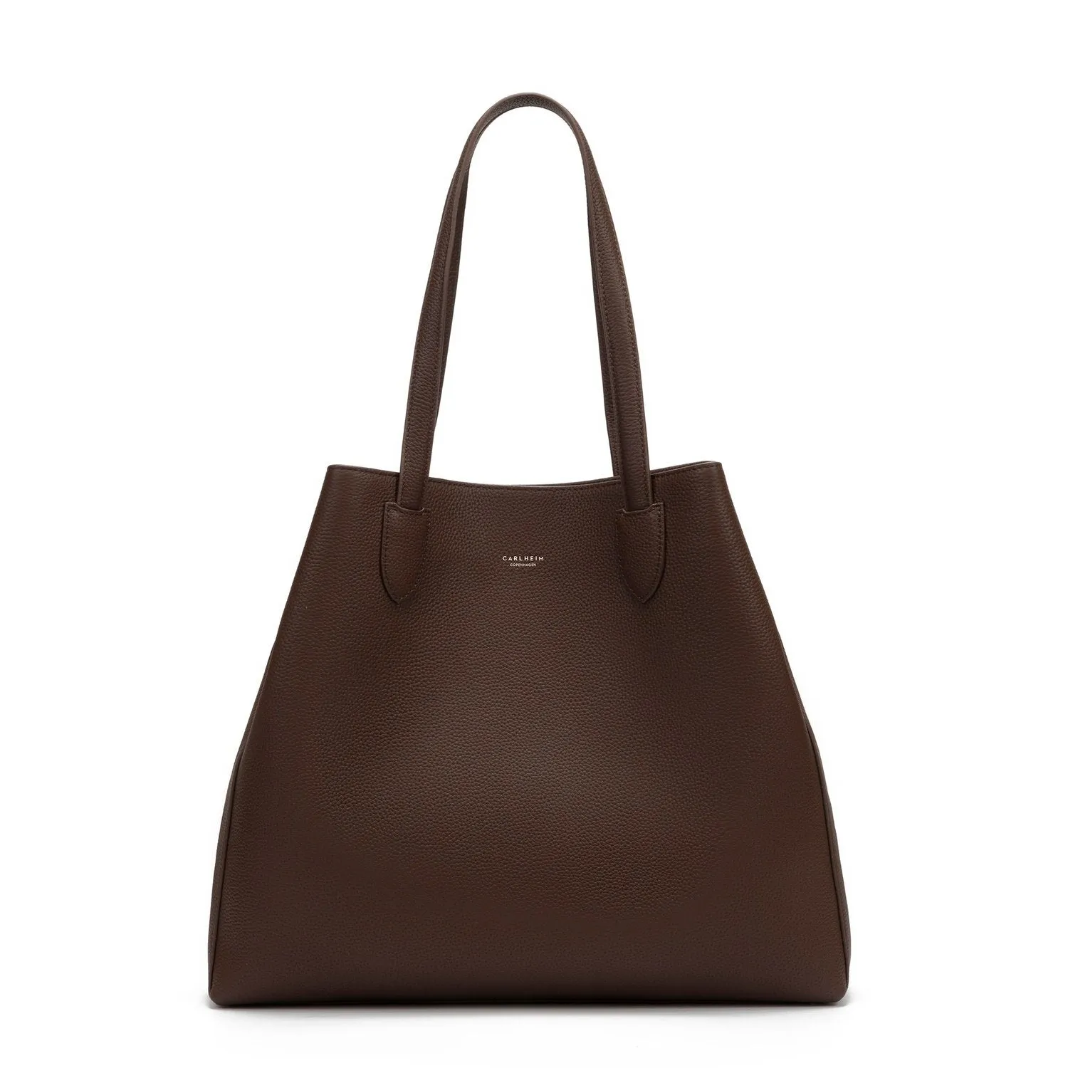 Evelyn Genuine Leather Handbag (Brown)