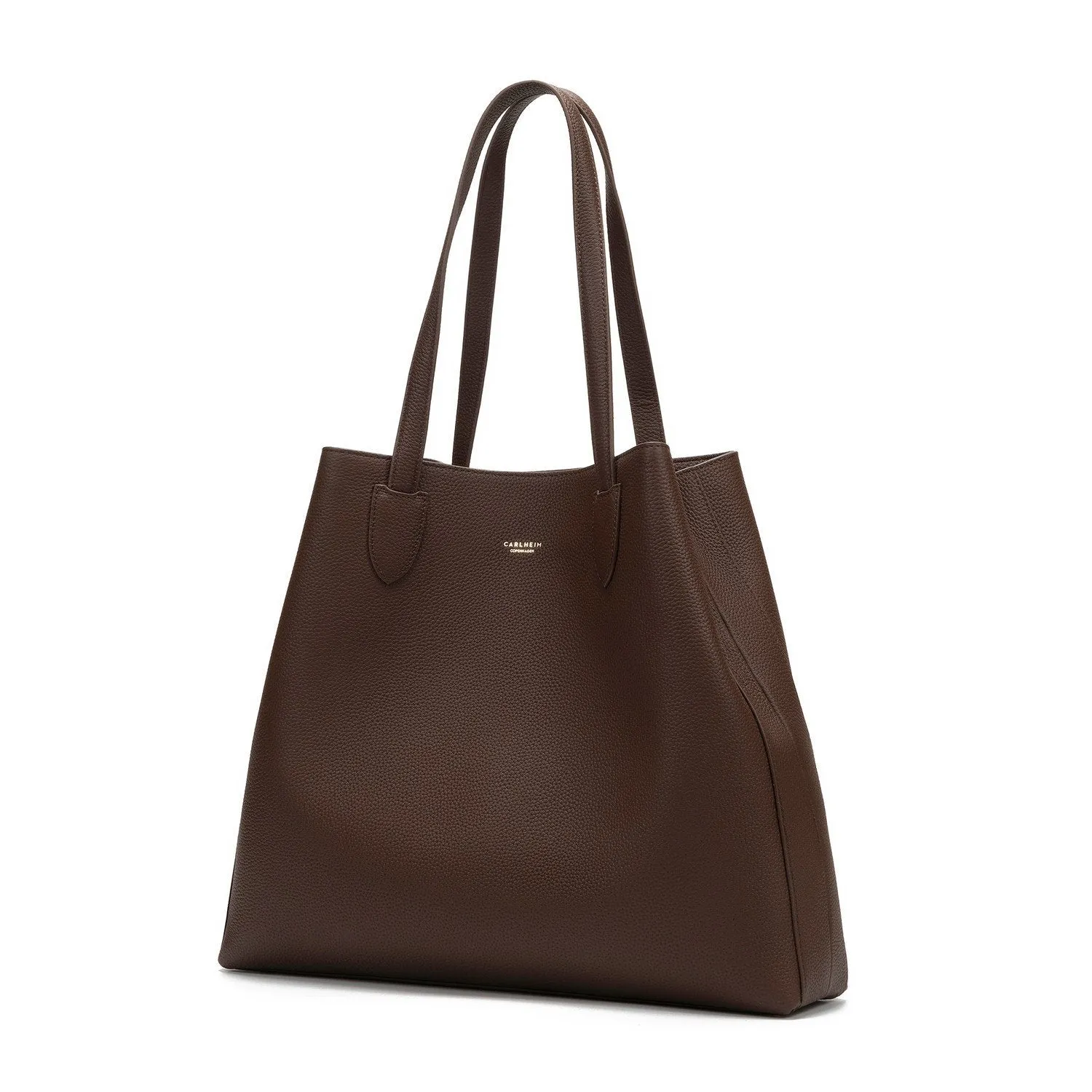 Evelyn Genuine Leather Handbag (Brown)