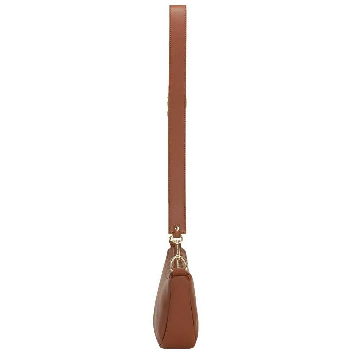 Every Other Single Strap Large Slouch Shoulder Bag - Tan