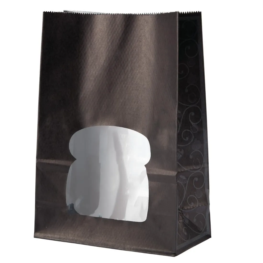 FA381 Colpac Recyclable Paper Sandwich Bags With Window (Pack of 250)