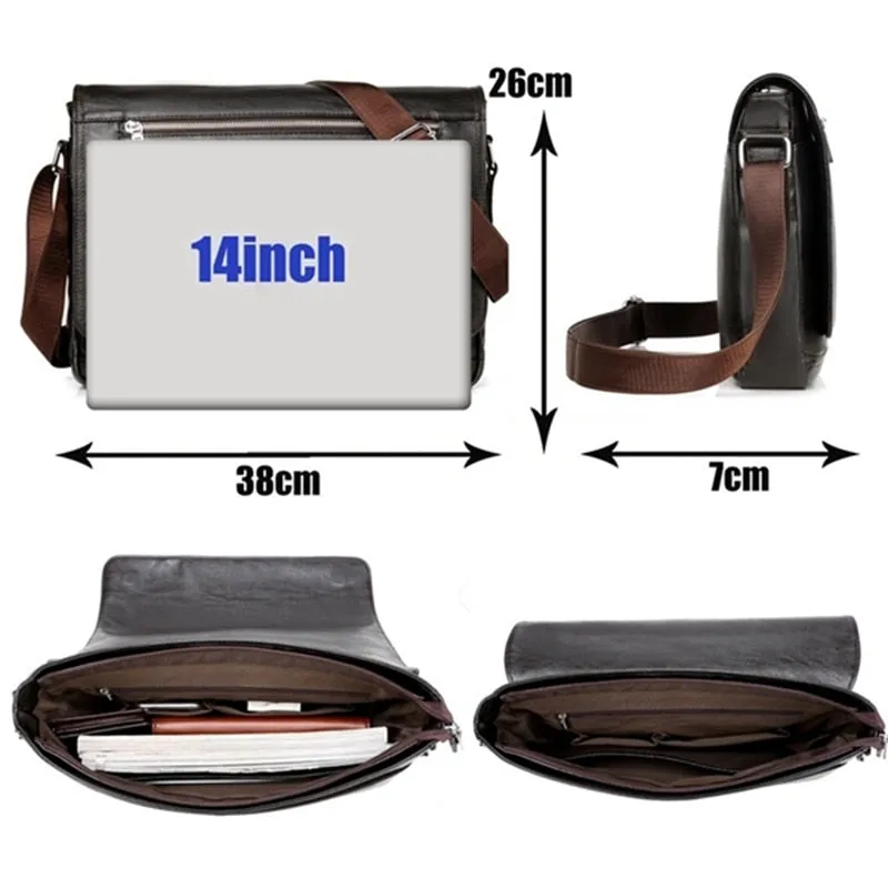 Fashion Men Crossbody bags Vintage