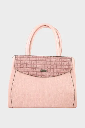 Formal Tote Hand Bags B14970-Pink