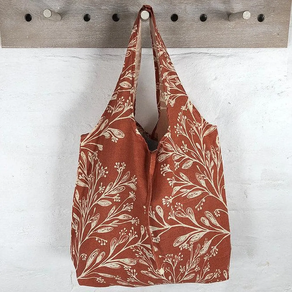 Hampi Shopping Bags - 100% Cotton Screen-Printed Machine Washable