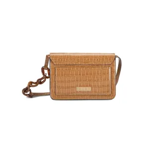 IMARS Stylish Crossbody Miami Tan For Women & Girls (Baguette) Made With Faux Leather