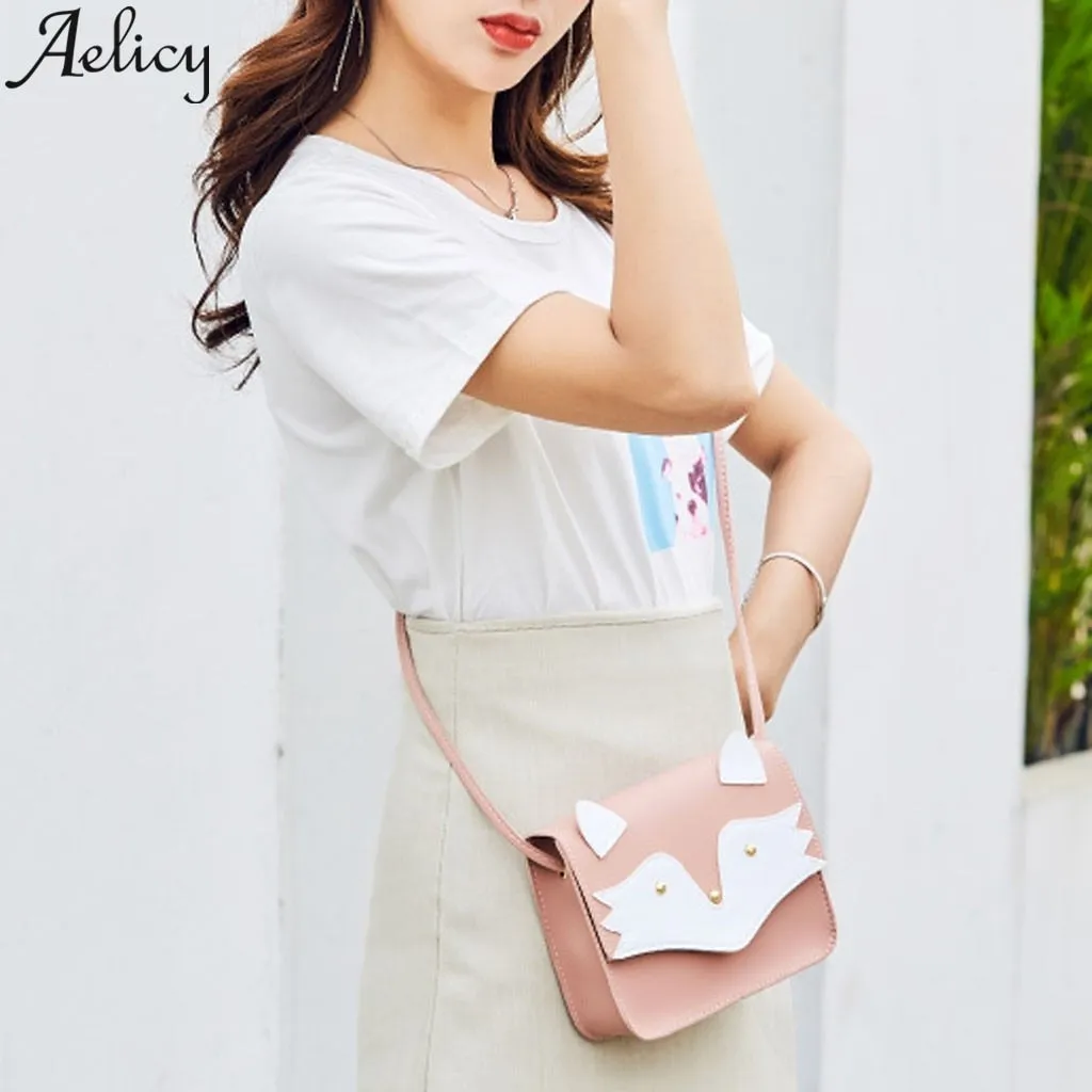 Ladies Shoulder Bags Crossbody Letter Purse Mobile Phone Bag