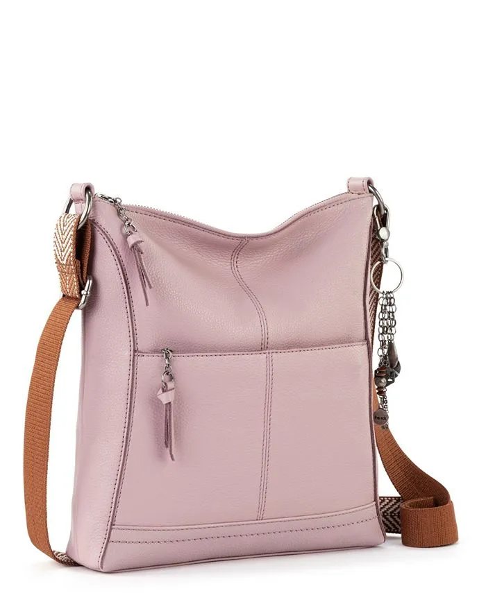 Lucia The Sak Women's Leather Crossbody Bag, Pink