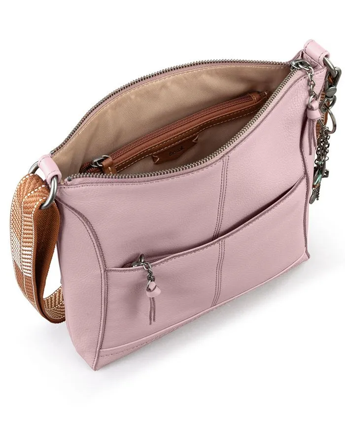 Lucia The Sak Women's Leather Crossbody Bag, Pink