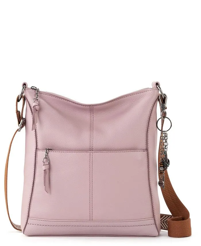 Lucia The Sak Women's Leather Crossbody Bag, Pink