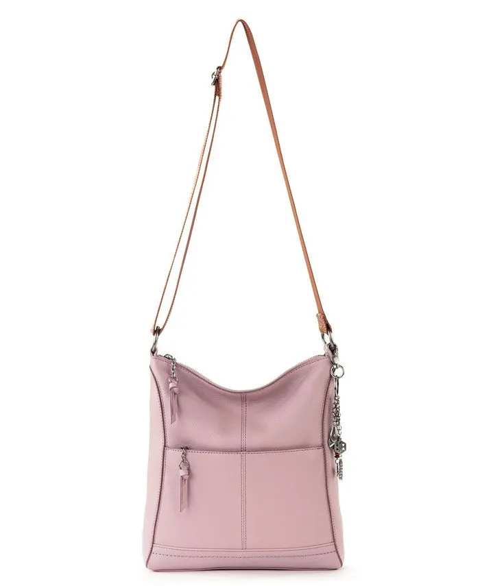 Lucia The Sak Women's Leather Crossbody Bag, Pink