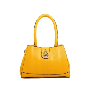 Mustard Formal Hand Bag P35878