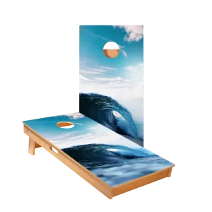 Ocean Wave Star Cornhole Boards