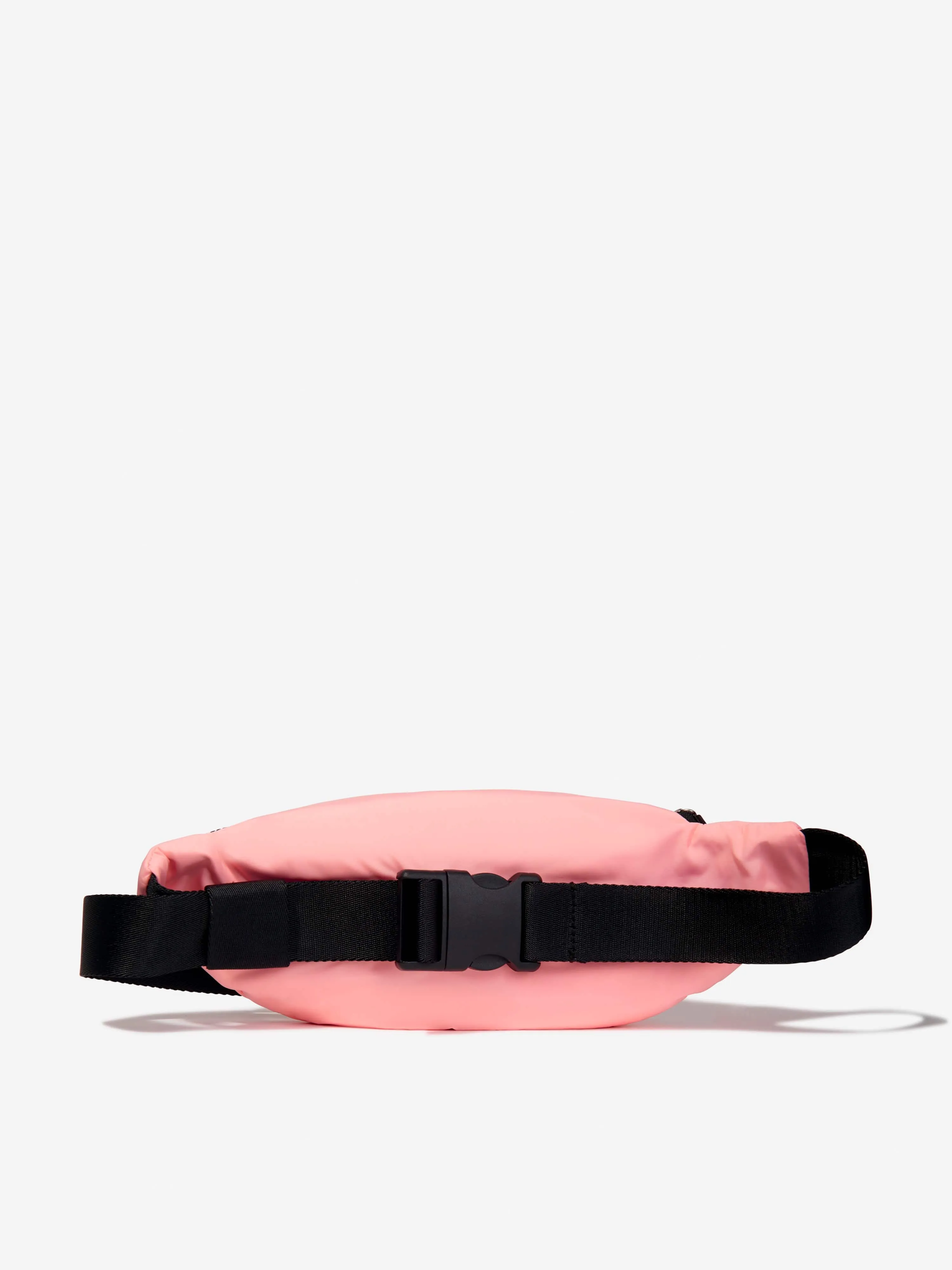 Palm Angels Girls Curved Logo Belt Bag in Pink (23cm)