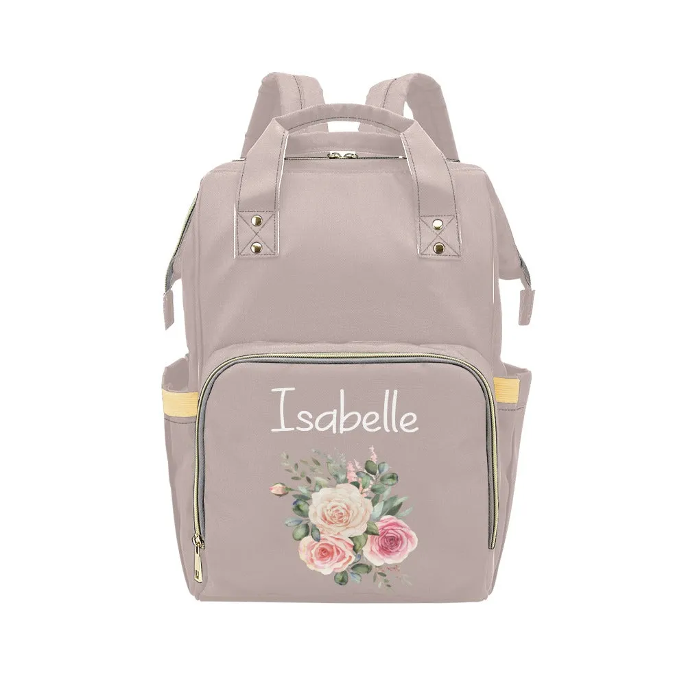 Personalised & Customised - Multi-Function Diaper Backpack/Nappy Bag Rucksack