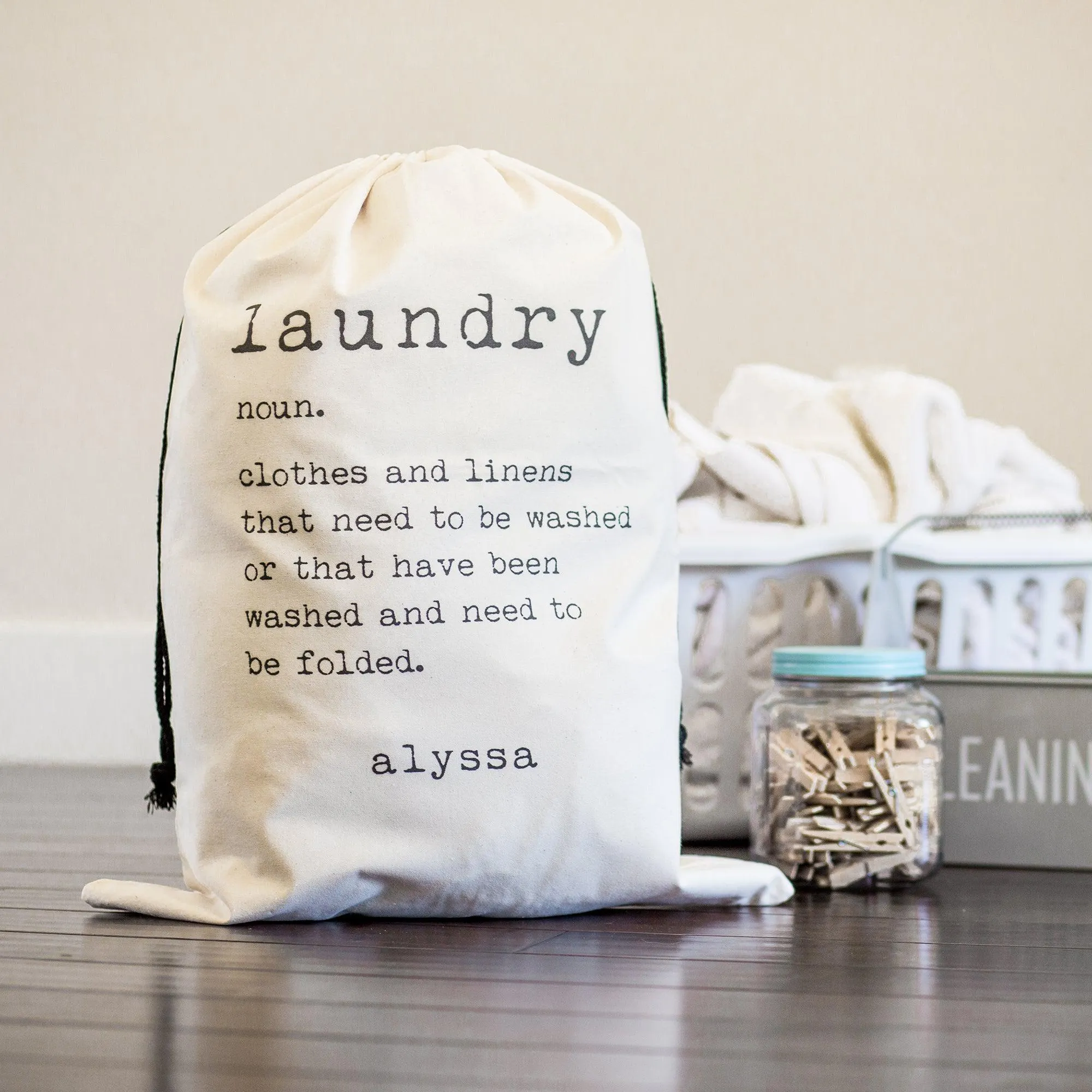 Personalized Jumbo Laundry Bags