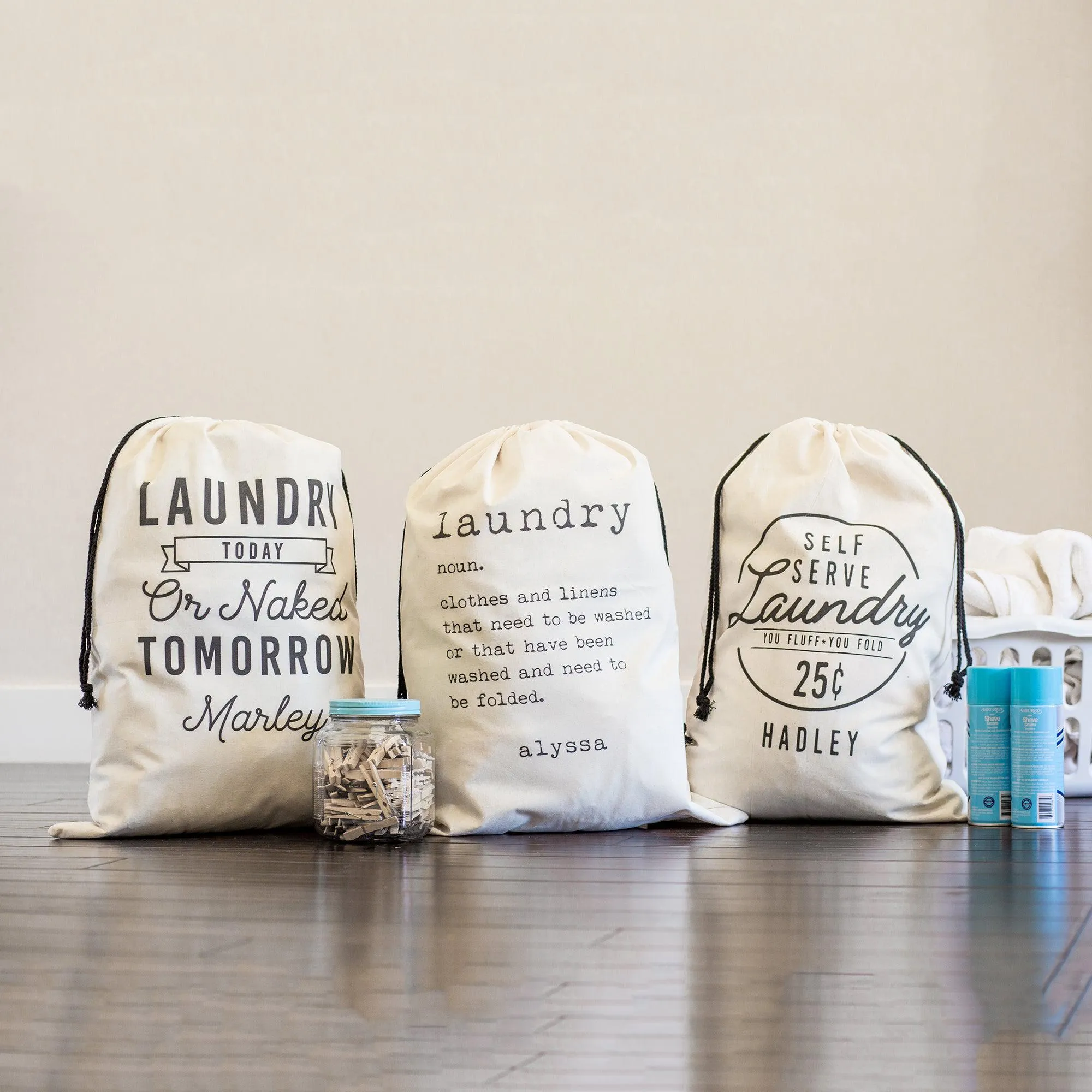 Personalized Jumbo Laundry Bags