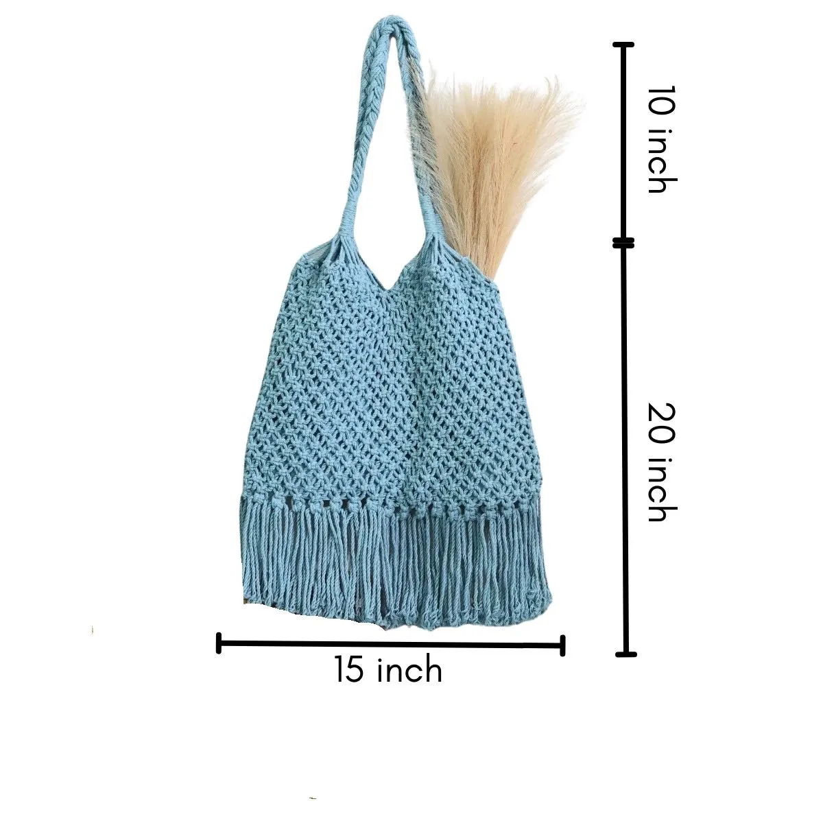 Powder Blue Hobo Bag