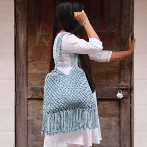 Powder Blue Hobo Bag