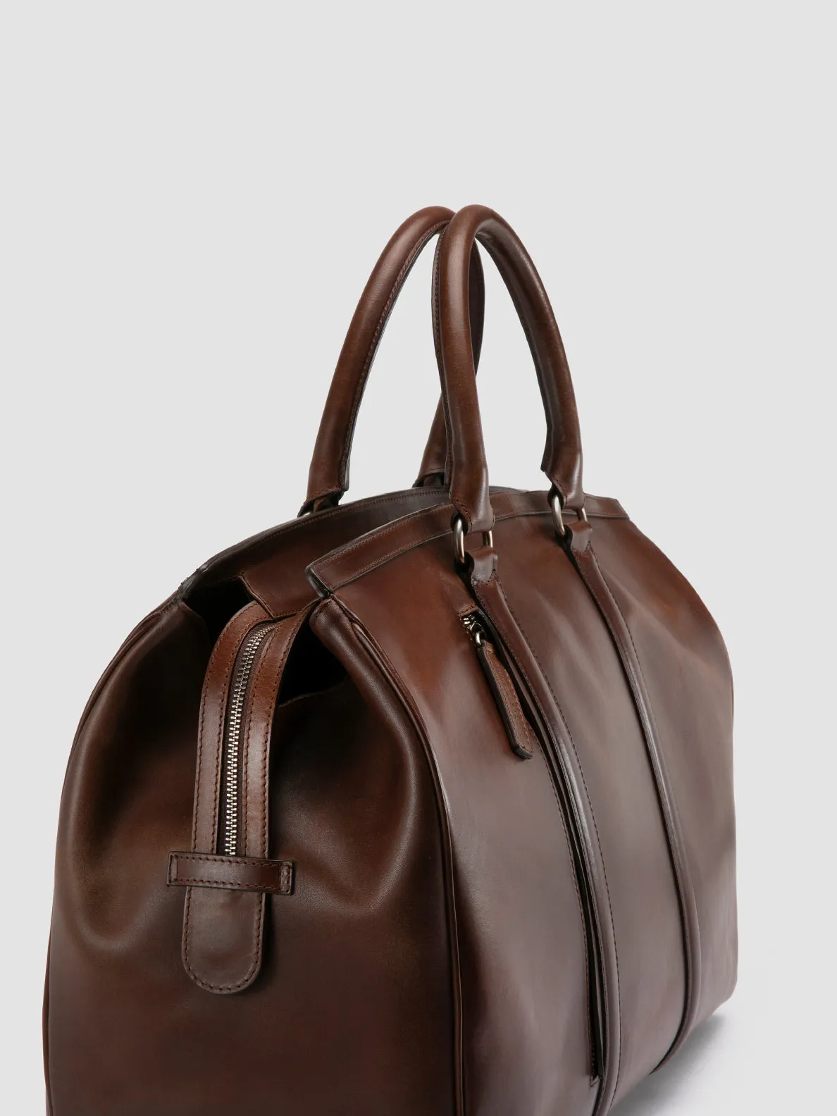 QUENTIN 009 - Brown Leather Bag