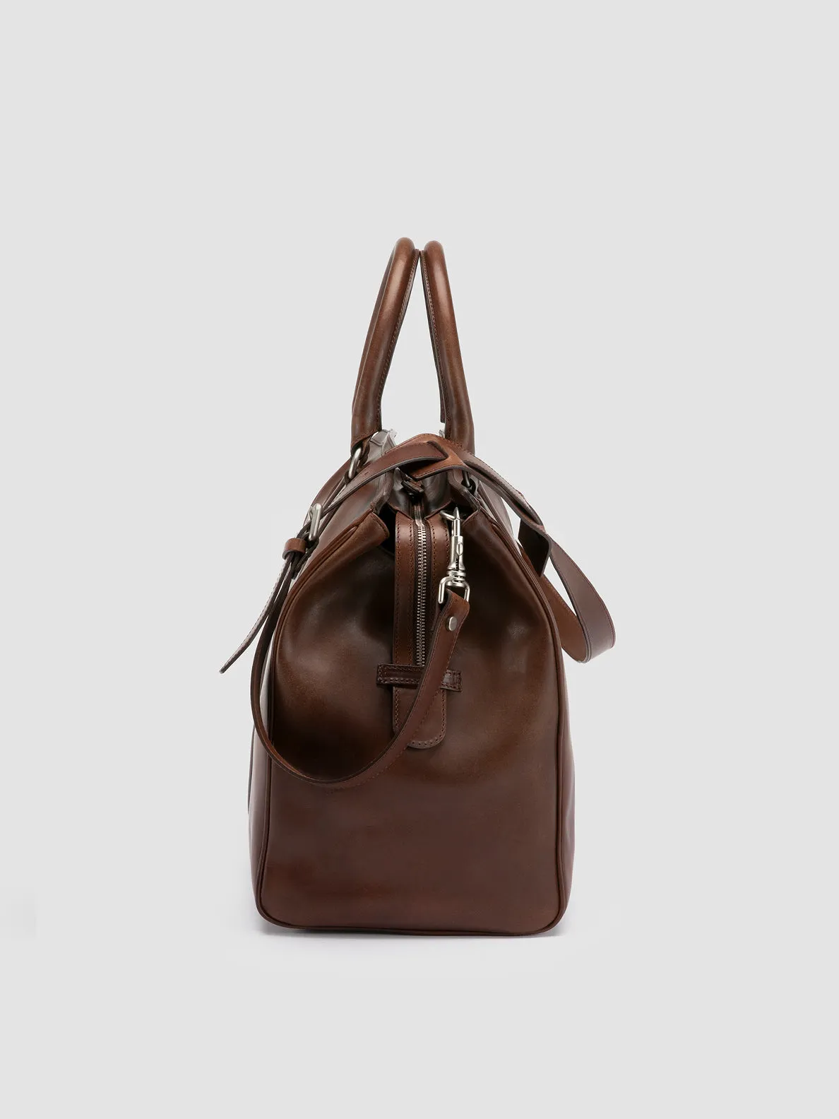 QUENTIN 009 - Brown Leather Bag