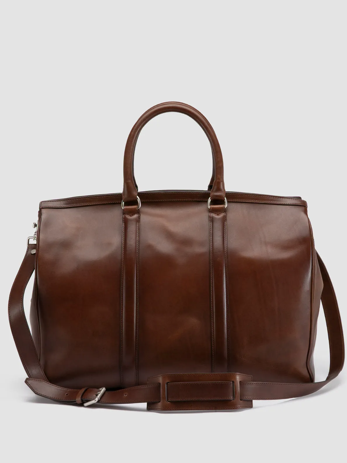 QUENTIN 009 - Brown Leather Bag