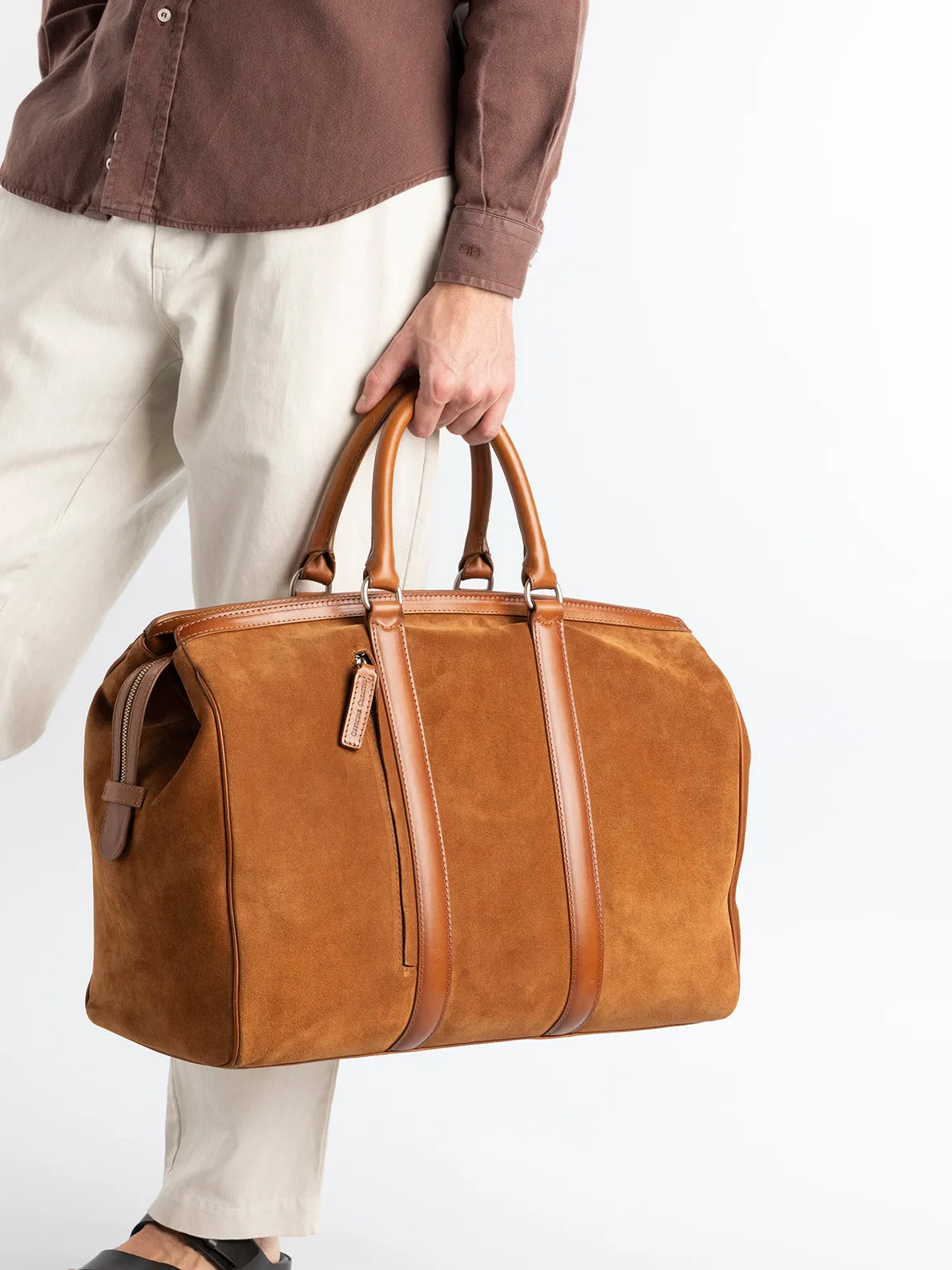 QUENTIN 009 - Brown Leather Bag