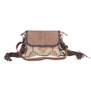 Sandy Rosewood Hand-Tooled Bag