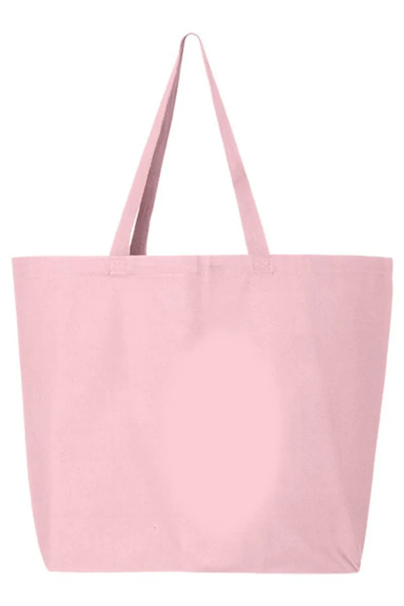 Script So Loved Canvas Jumbo Tote