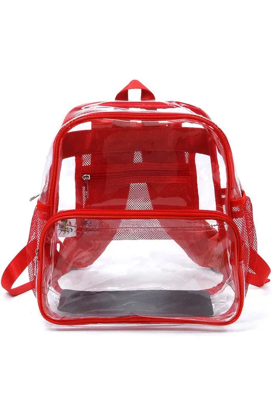 See Thru Clear Bag Backpack School Bag