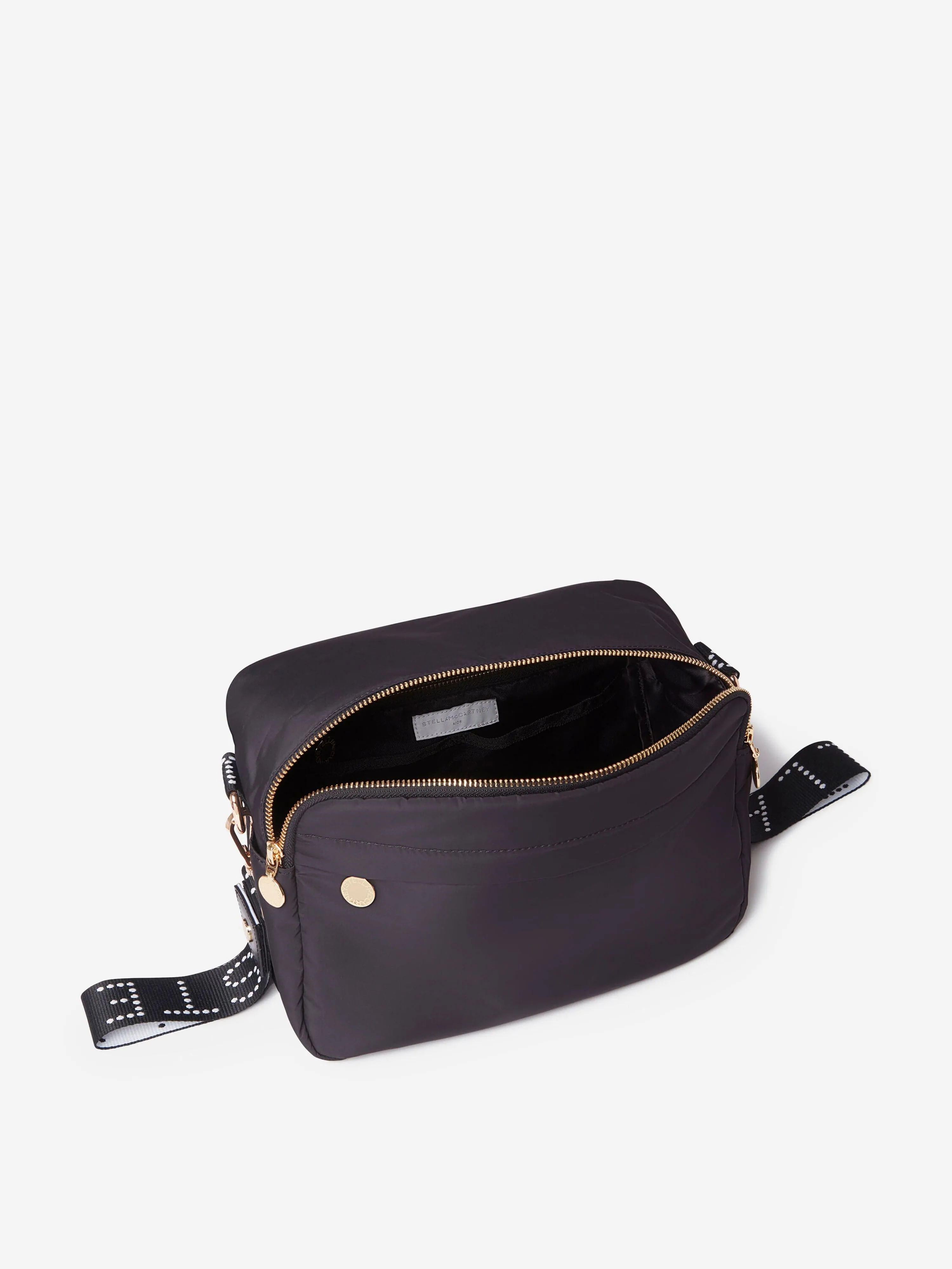 Stella McCartney Baby Logo Changing Bag in Black (35cm)