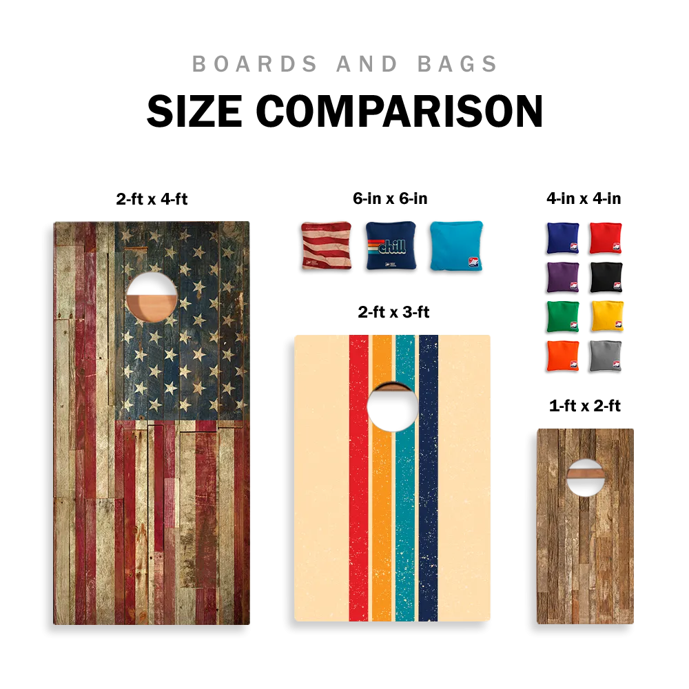 USA Skull Sig Pro Cornhole Boards