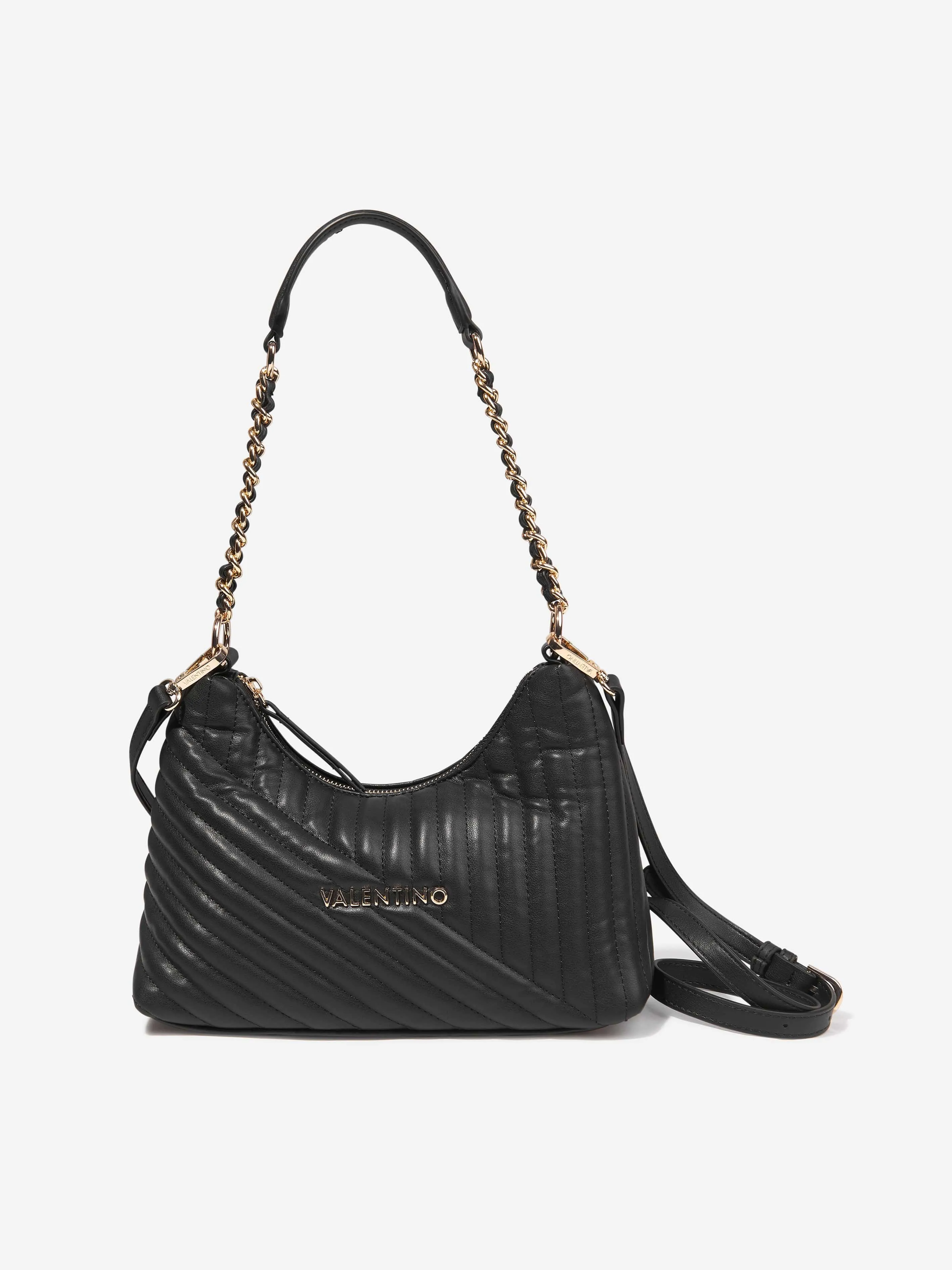 Valentino Girls Laax Hobo Bag in Black (W: 27cm)