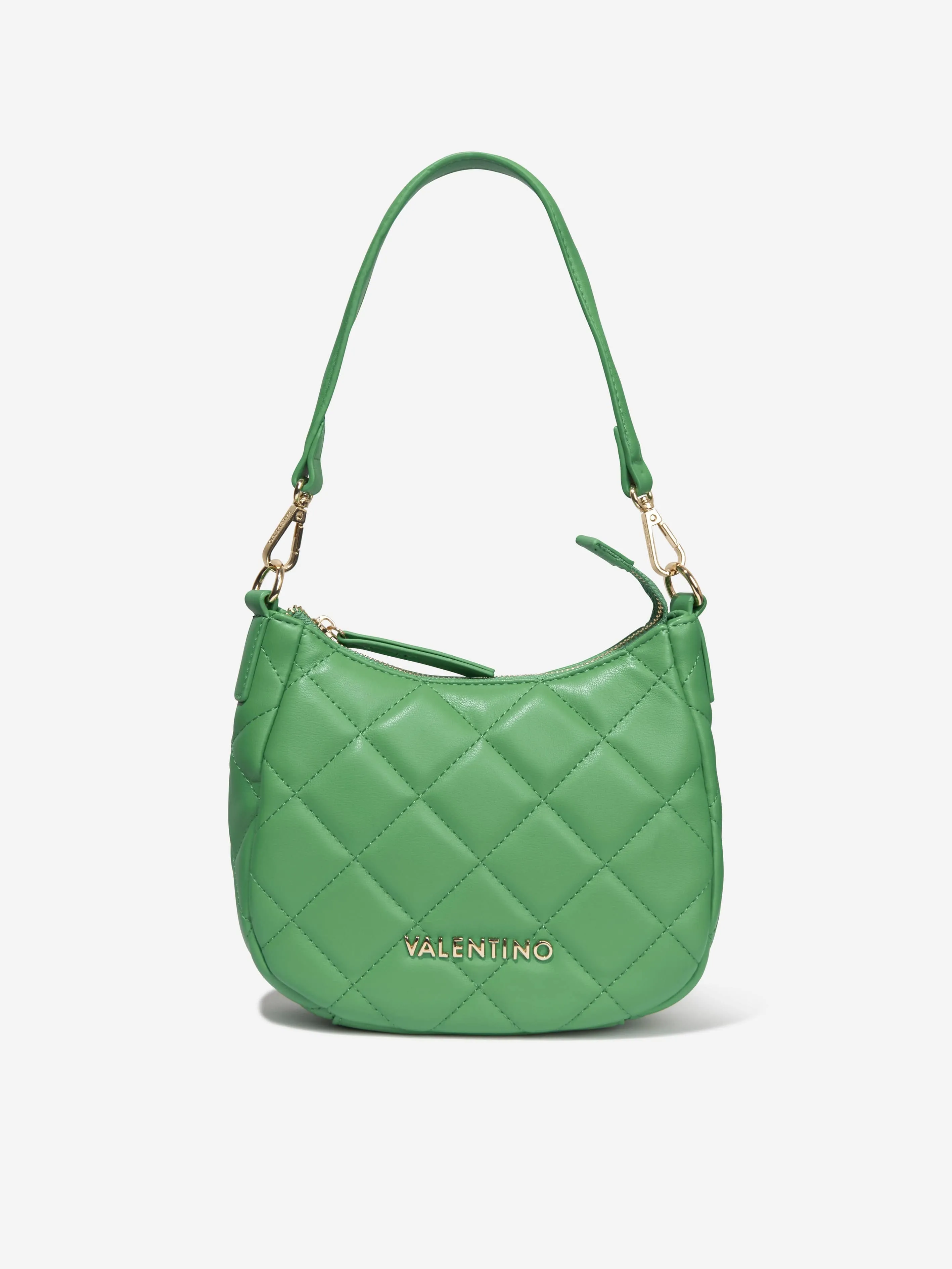 Valentino Girls Ocarina Hobo Bag in Green