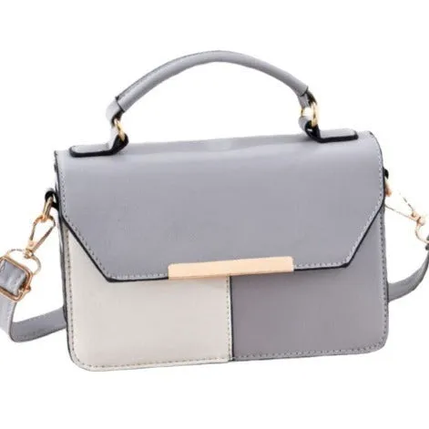 Women's bags new fashion small square bag, atmospheric contrasting color crossbody bag