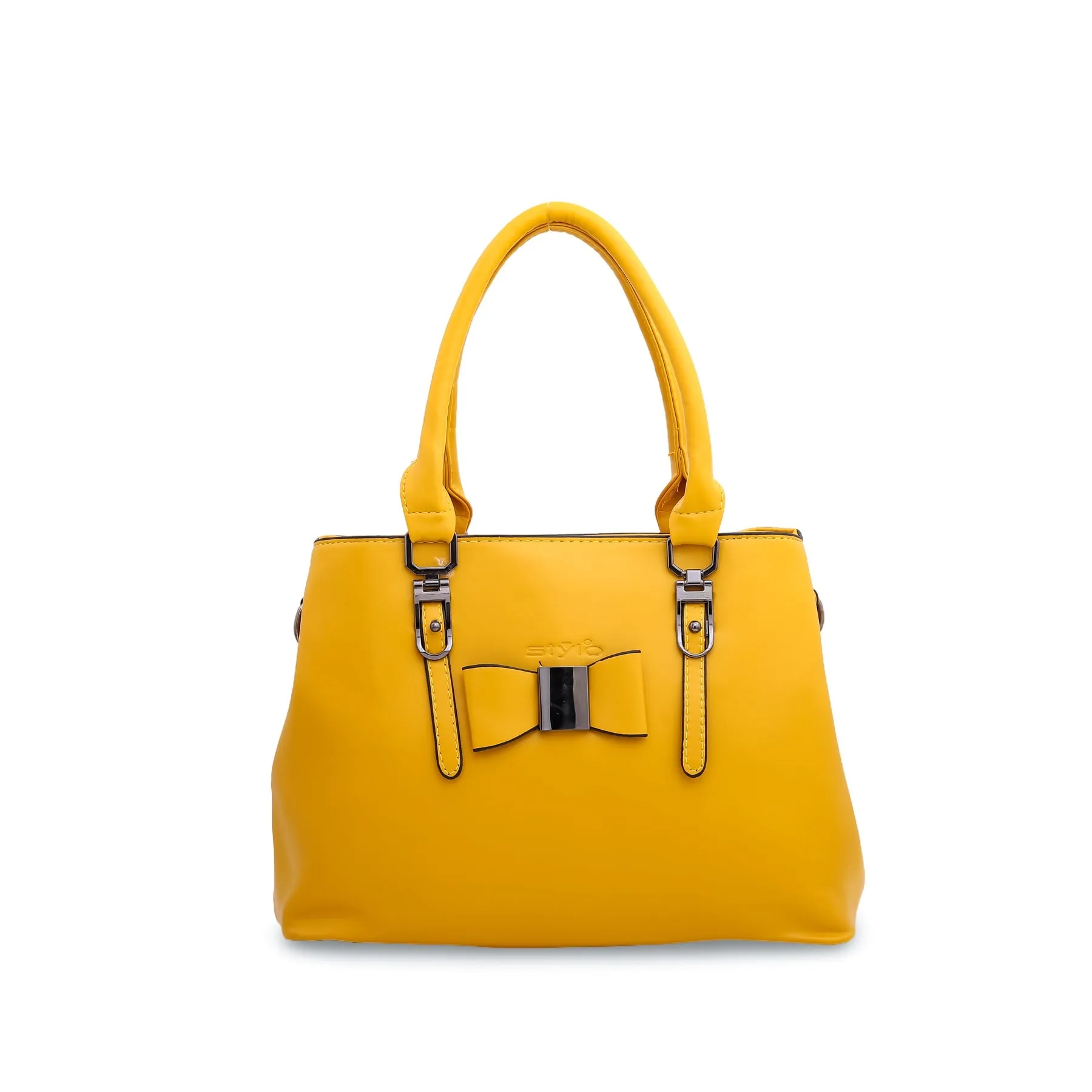 Yellow Formal Hand Bag P35867