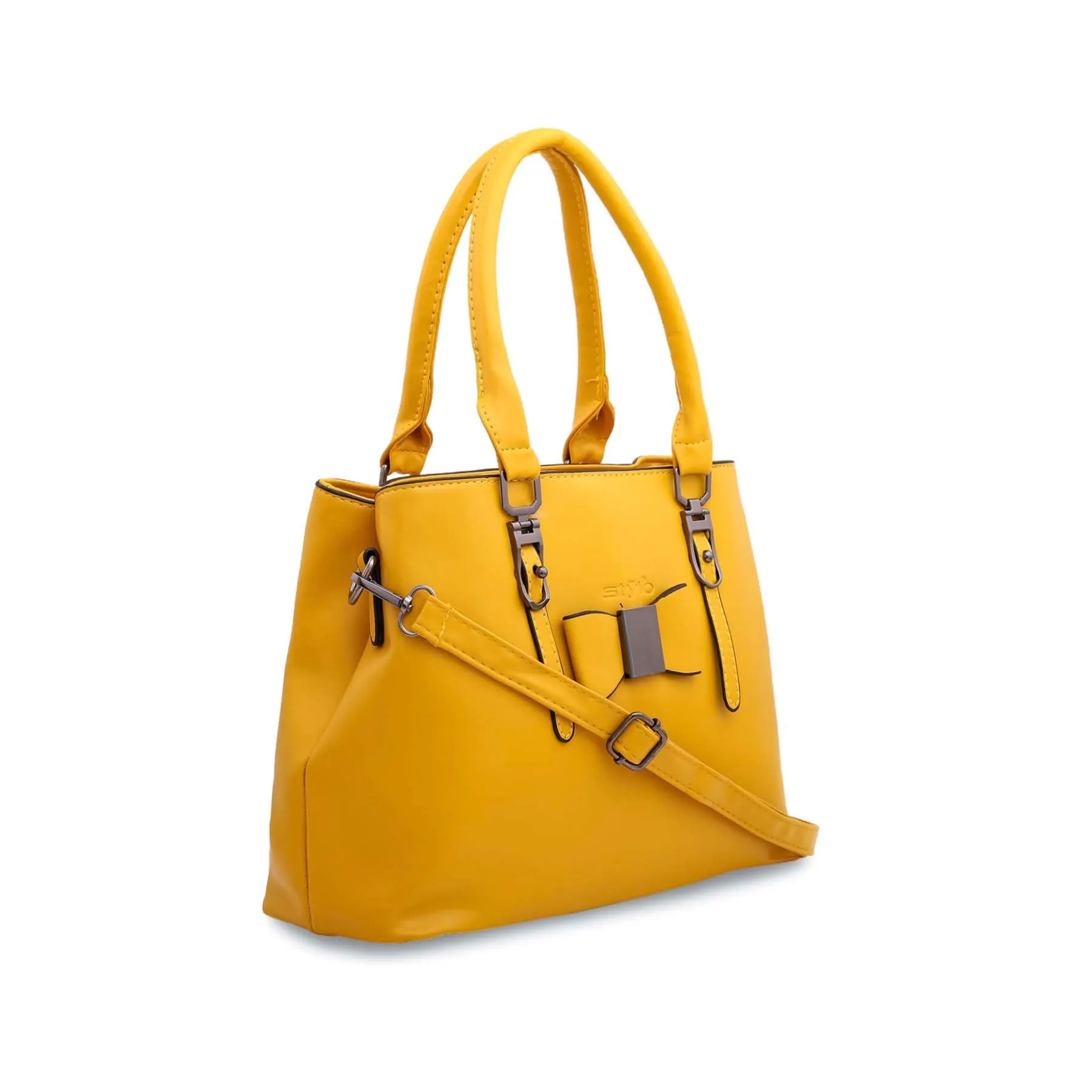 Yellow Formal Hand Bag P35867